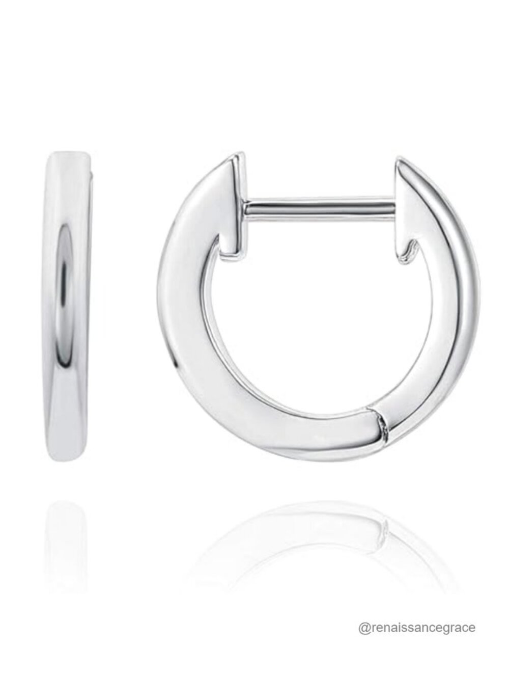 14K Gold Plated Small Hoop Huggie Earrings for Women Hypoallergenic